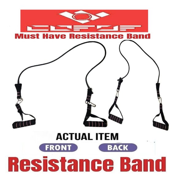 🛑 COFOF Workout ➕🆒 RESISTANCE BANDS Handles Exercise Fitness Gym 💸BUY NOW‼️ - Picture 3 of 16